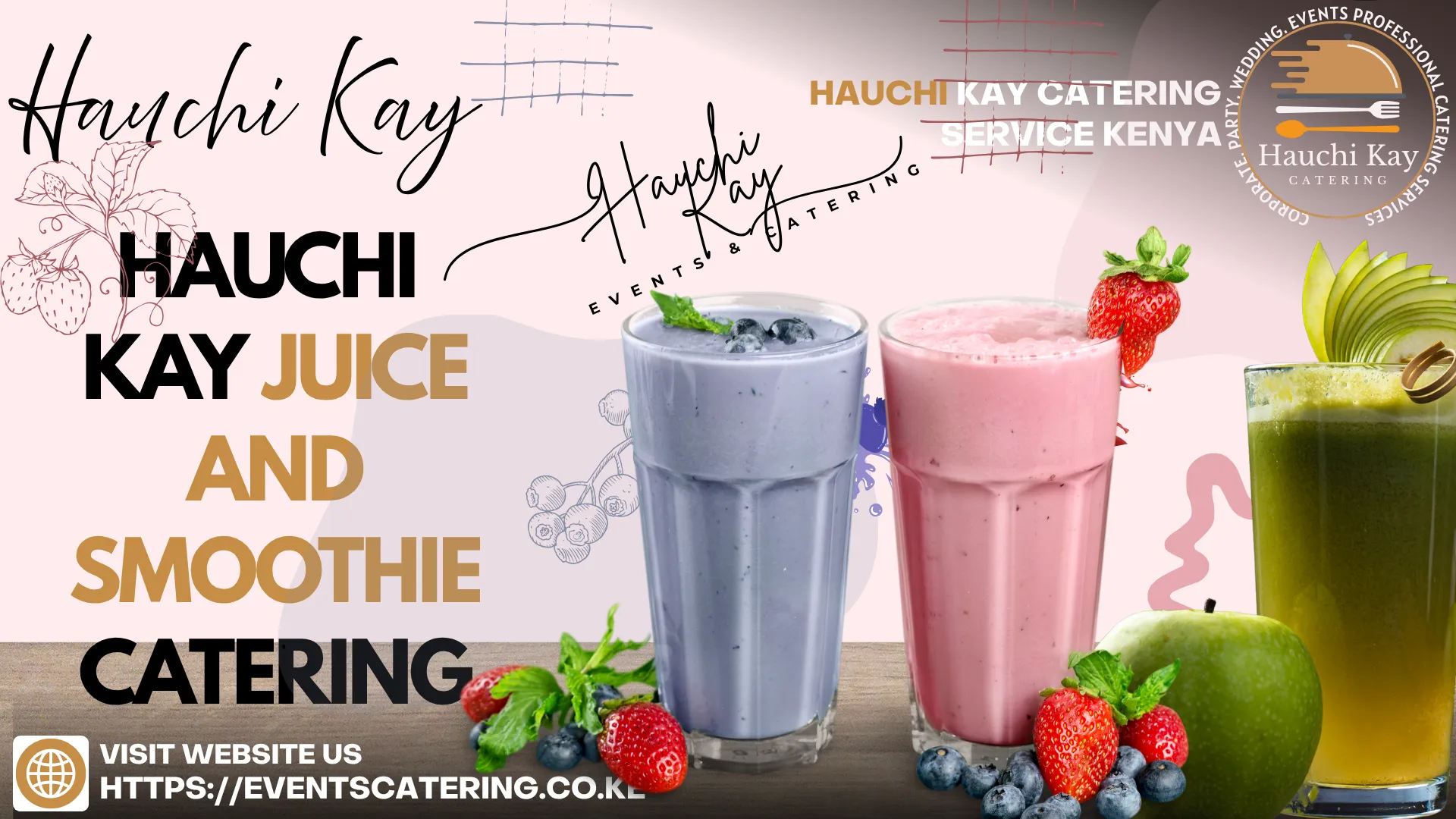 Hauchi KAY juice and smoothie catering