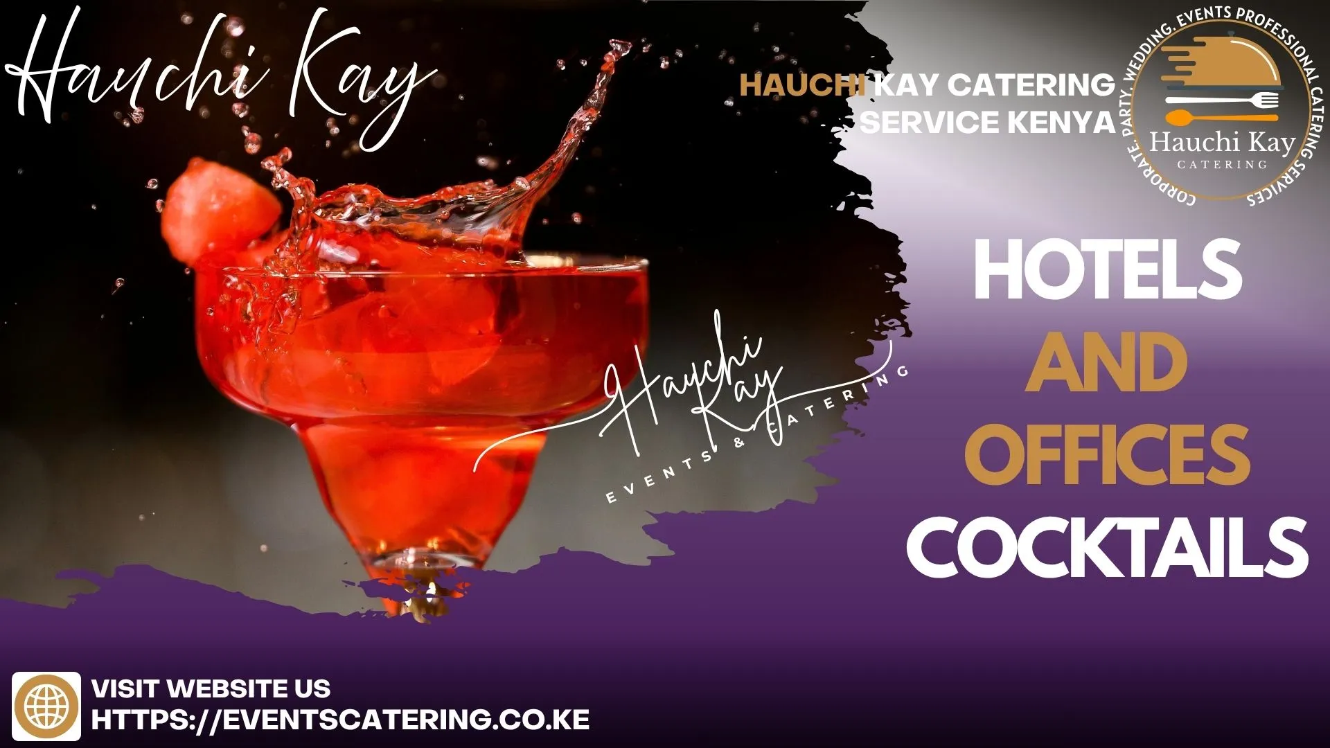 Hauchi Kay Hotels and offices cocktails