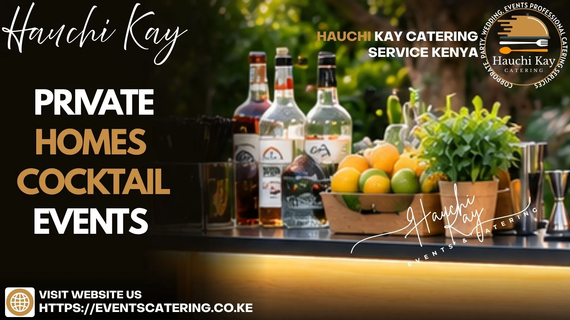 Hauchi Kay Private homes cocktail events