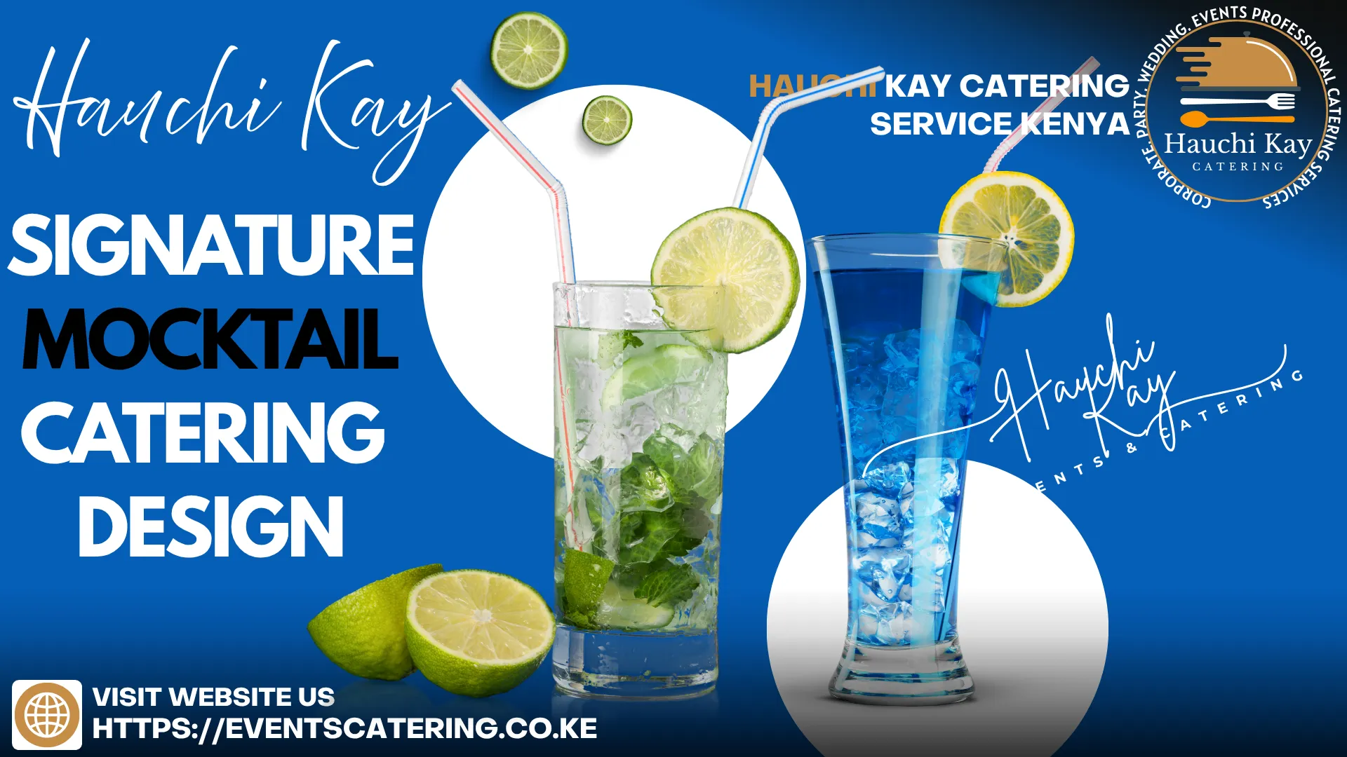 Hauchi Kay Signature Mocktail Catering design