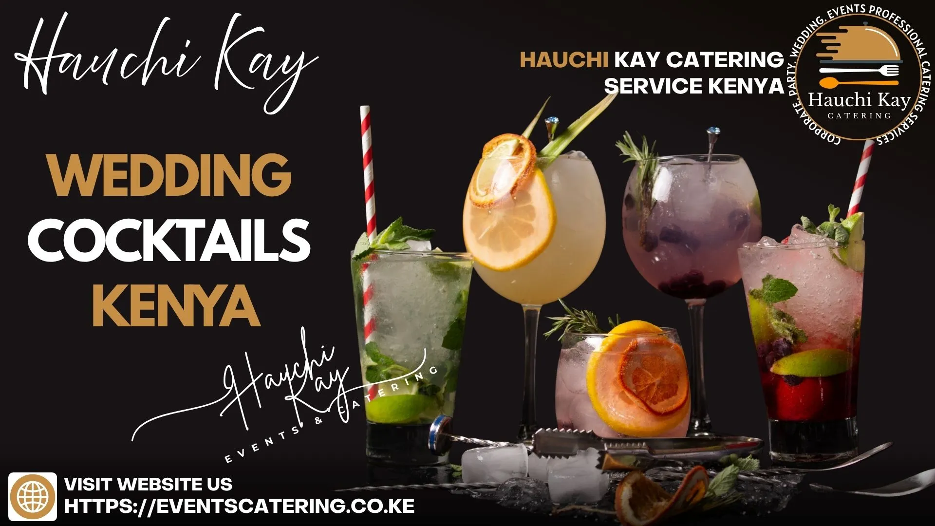 Hauchi Kay Wedding cocktails Kenya