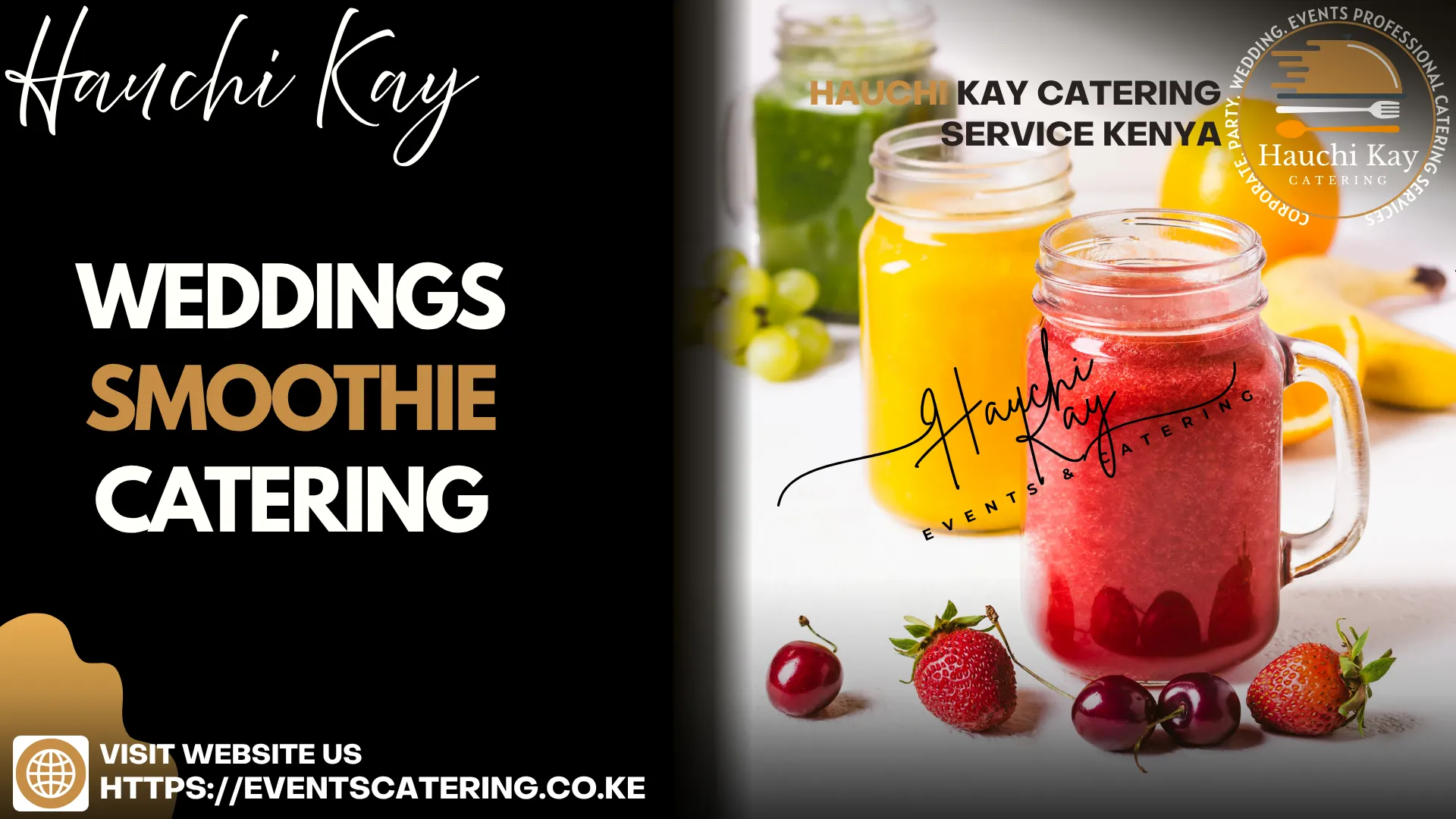 Hauchi Kay Weddings Smoothie Catering