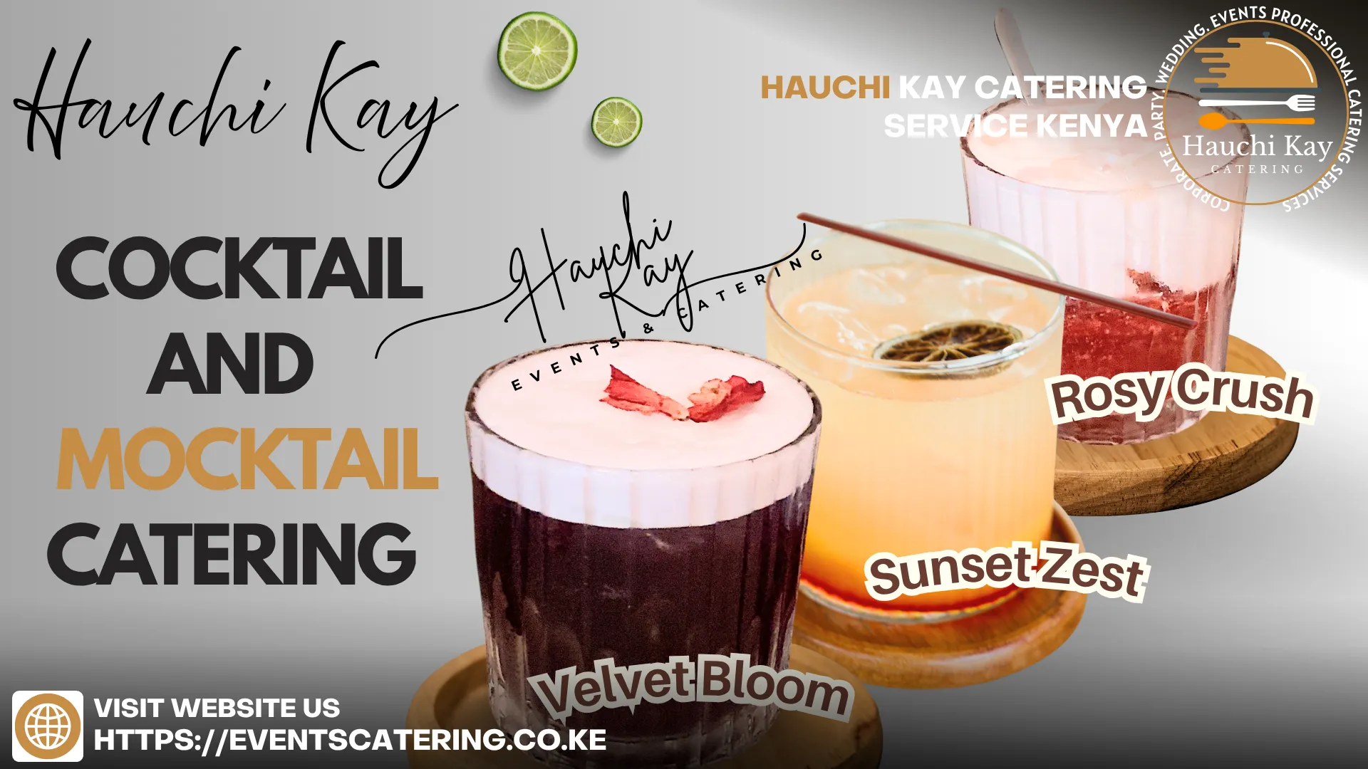 Hauchi Kay cocktail and Mocktail Catering
