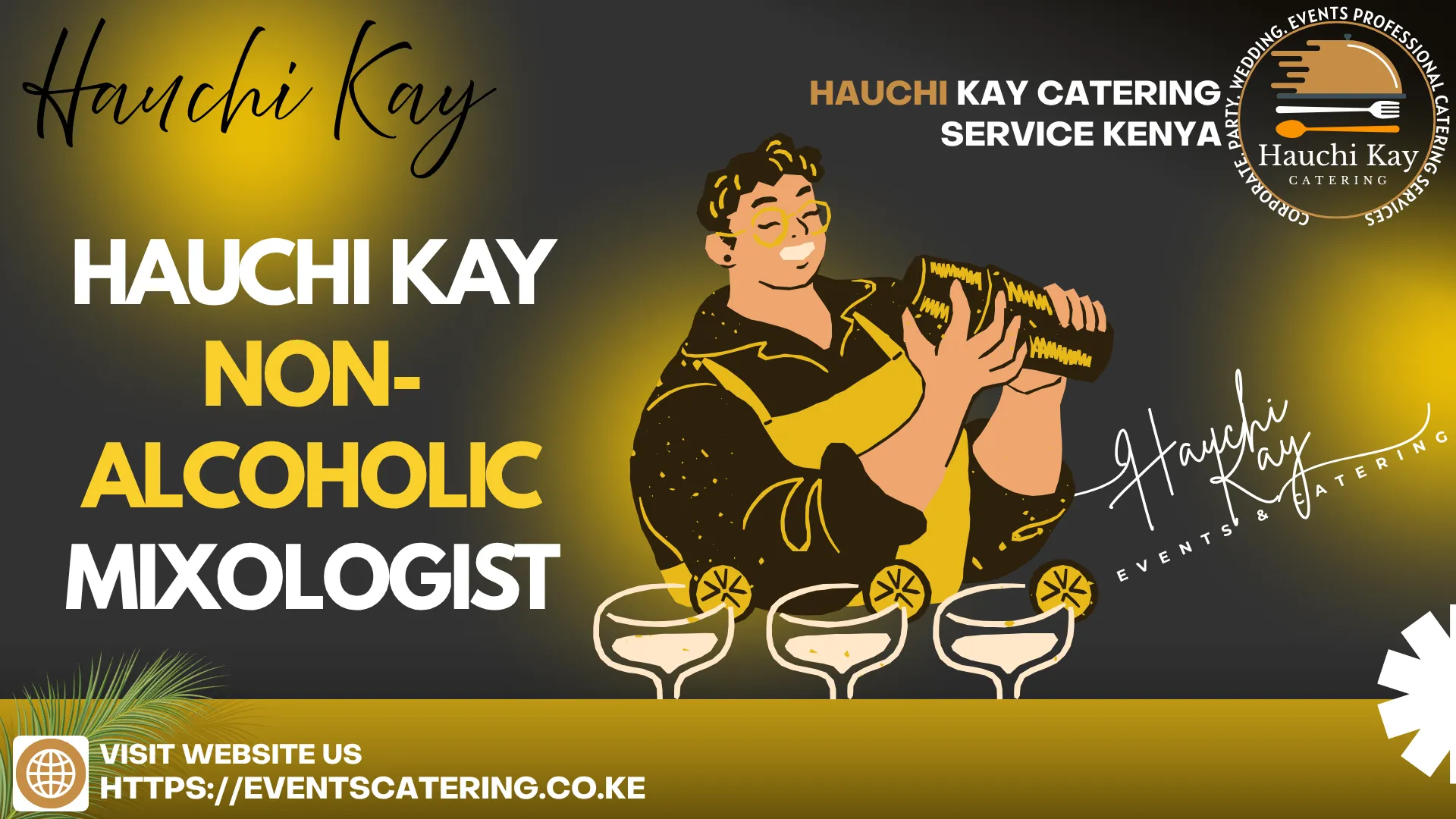Hauchi kay Non-alcoholic mixologist
