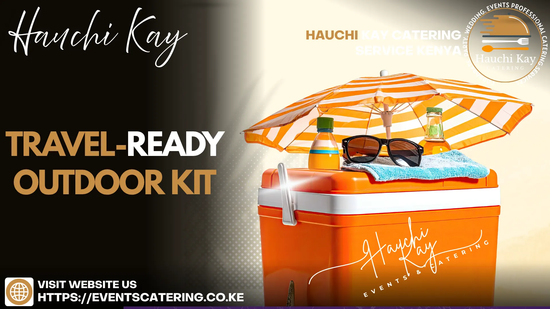 Hauchi kay Travel-ready outdoor kit