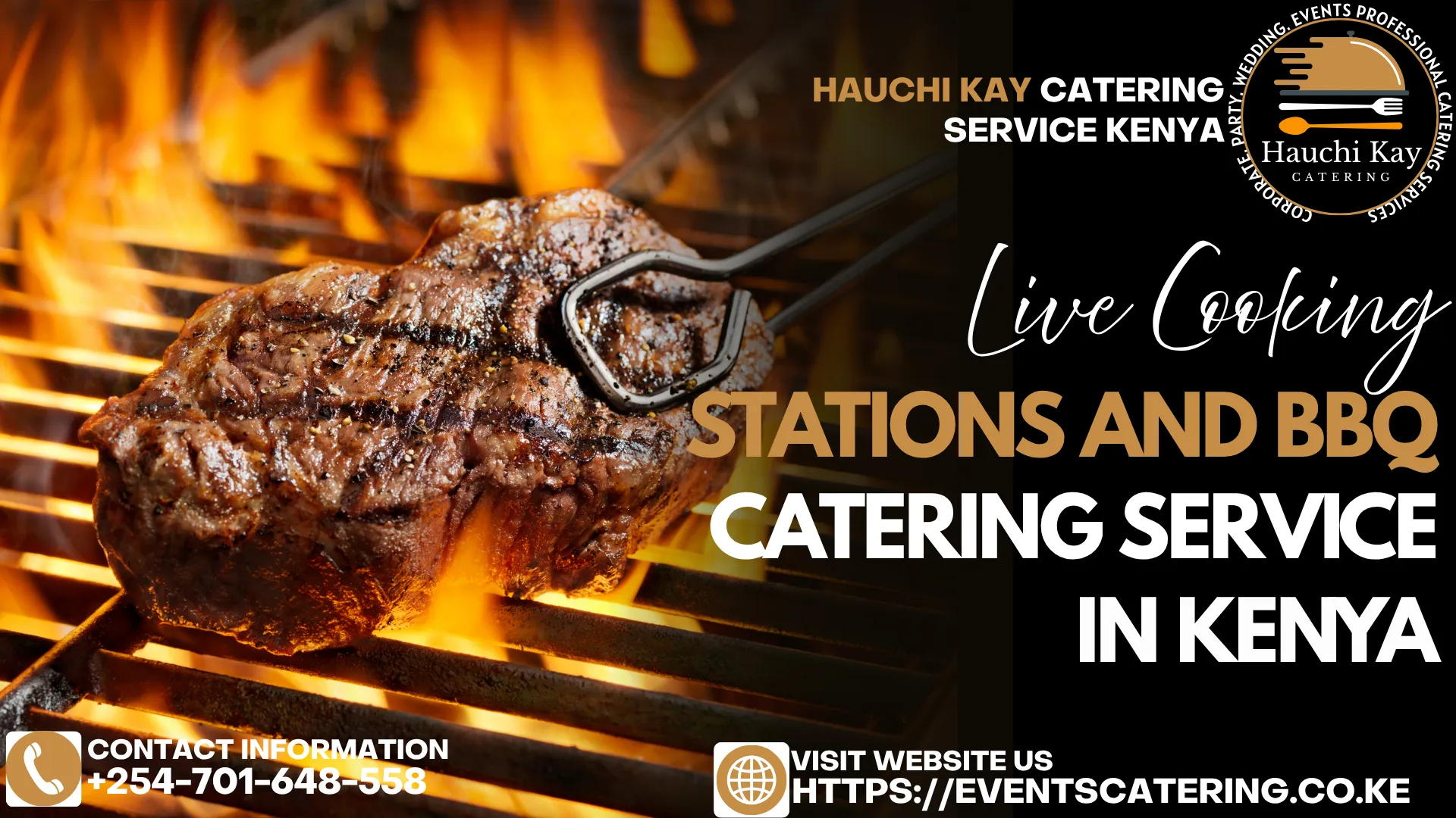 Live Cooking Stations and BBQ