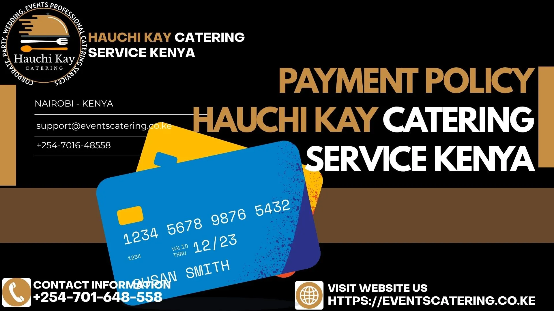 Hauchi Kay Catering Payment Policy Kenya