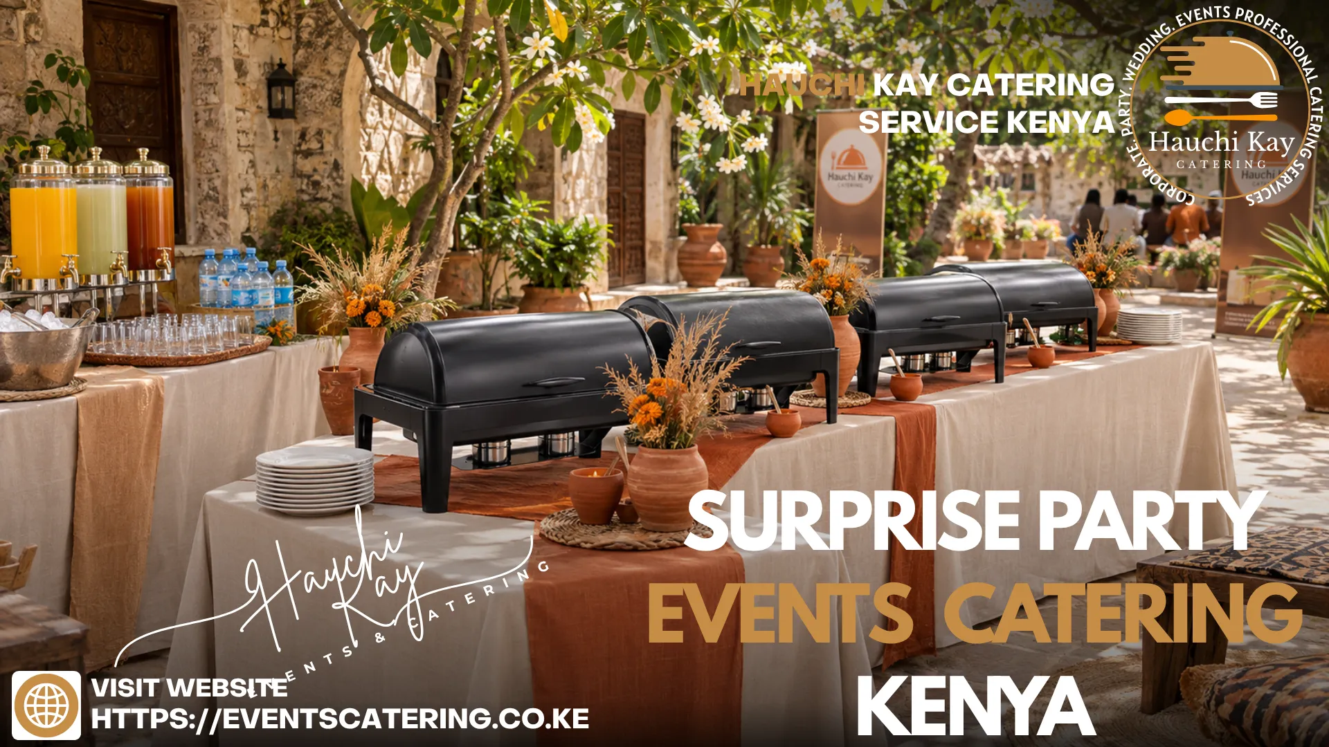 SURPRISE PARTY events Catering Kenya