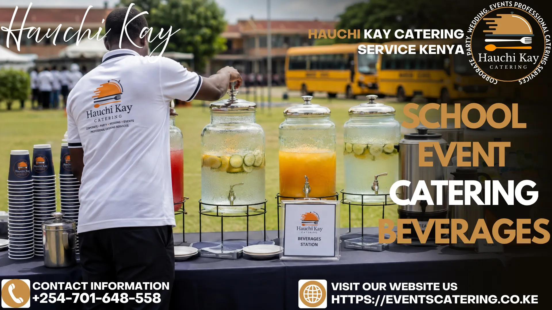 School Event Catering Beverages