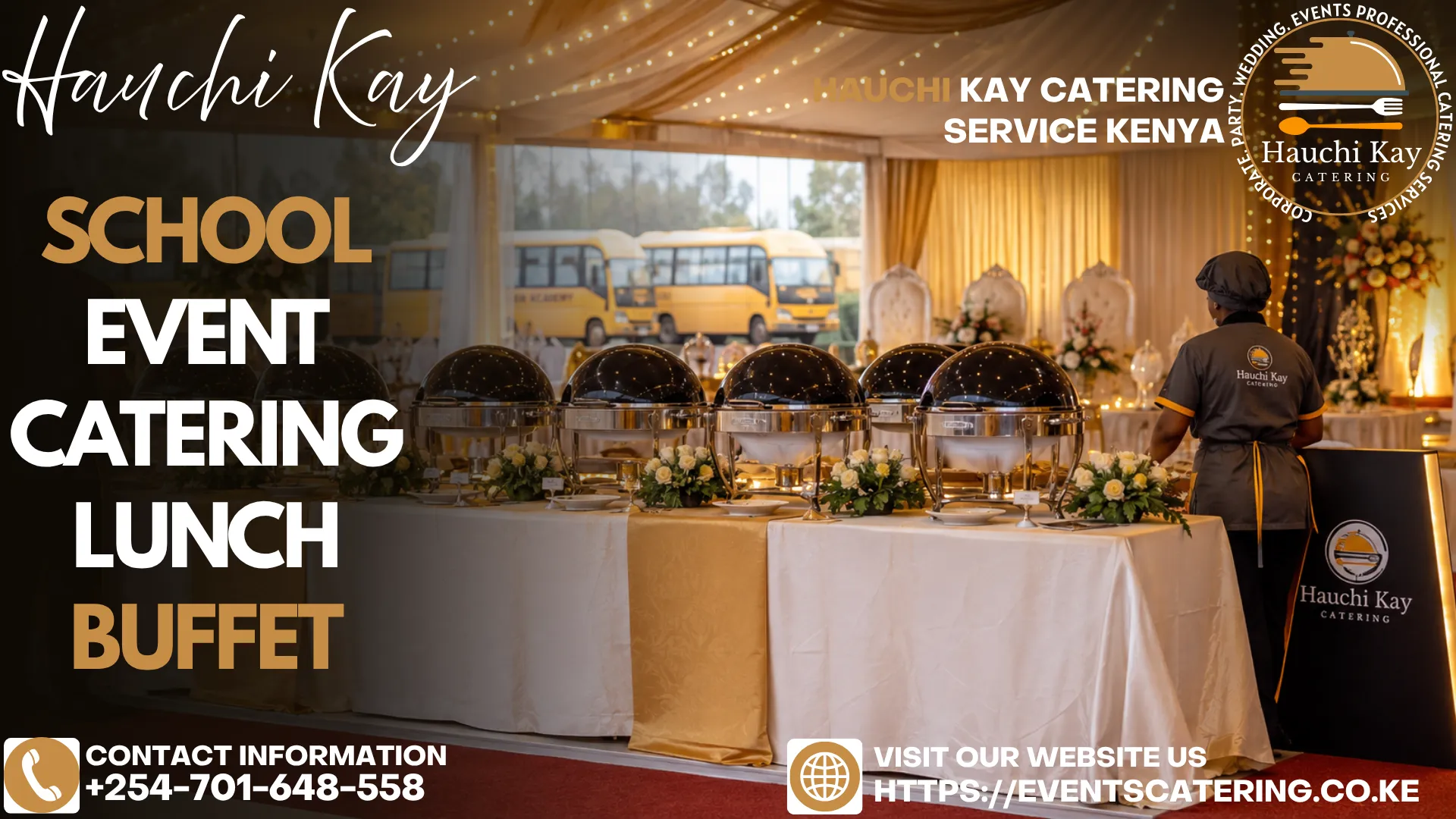 School Event Catering Lunch Buffet