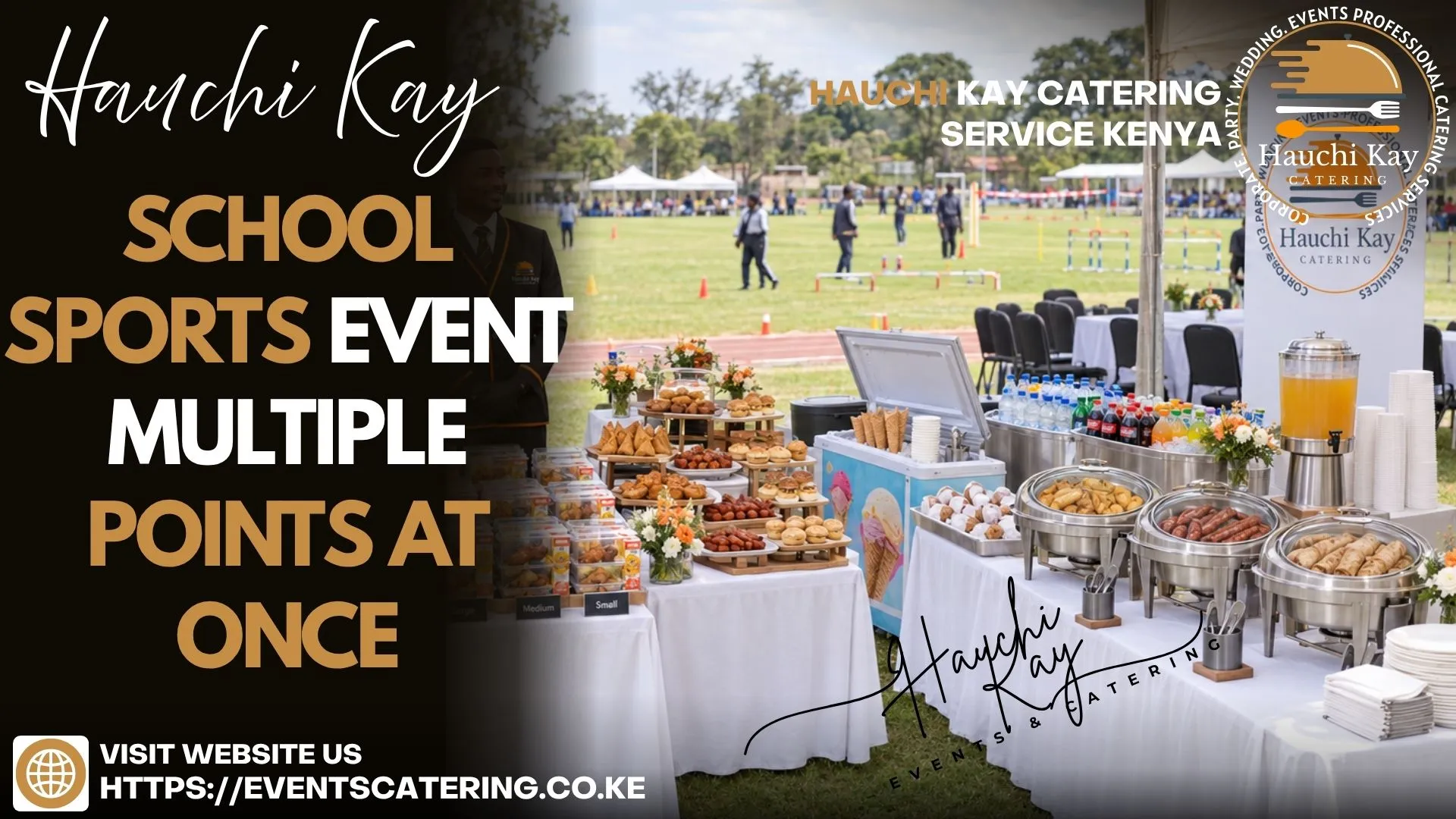 School Sports Event Multiple points at once
