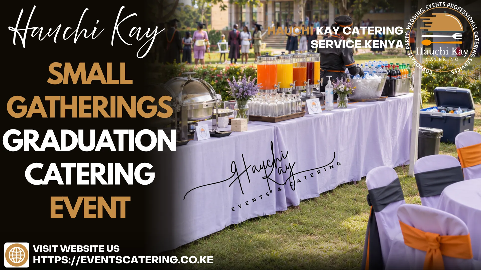 Small Gatherings Graduation Catering Event