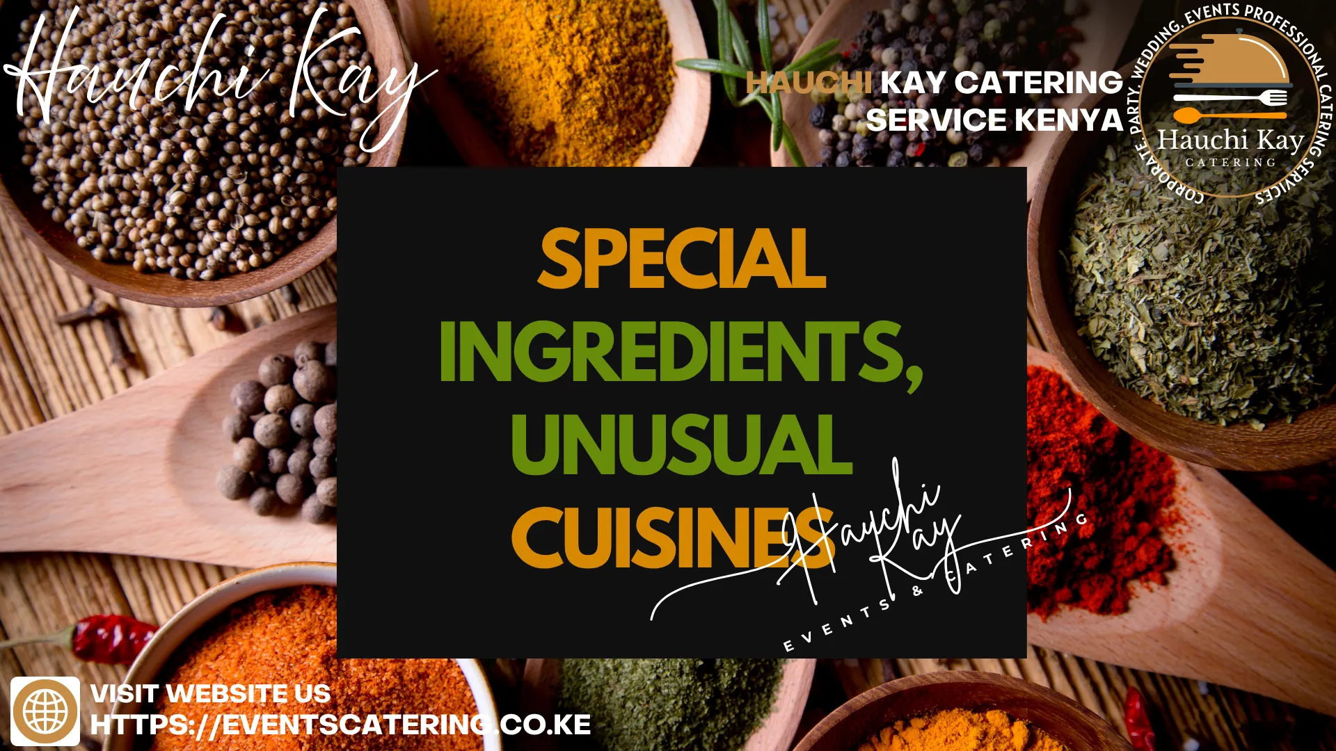 Special Ingredients, Unusual Cuisines