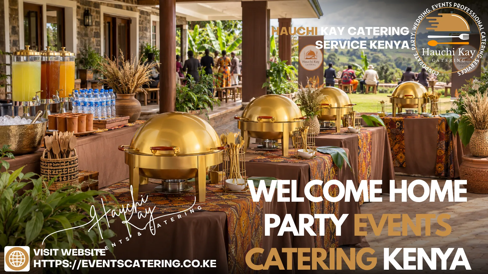 WELCOME HOME PARTY events Catering Kenya
