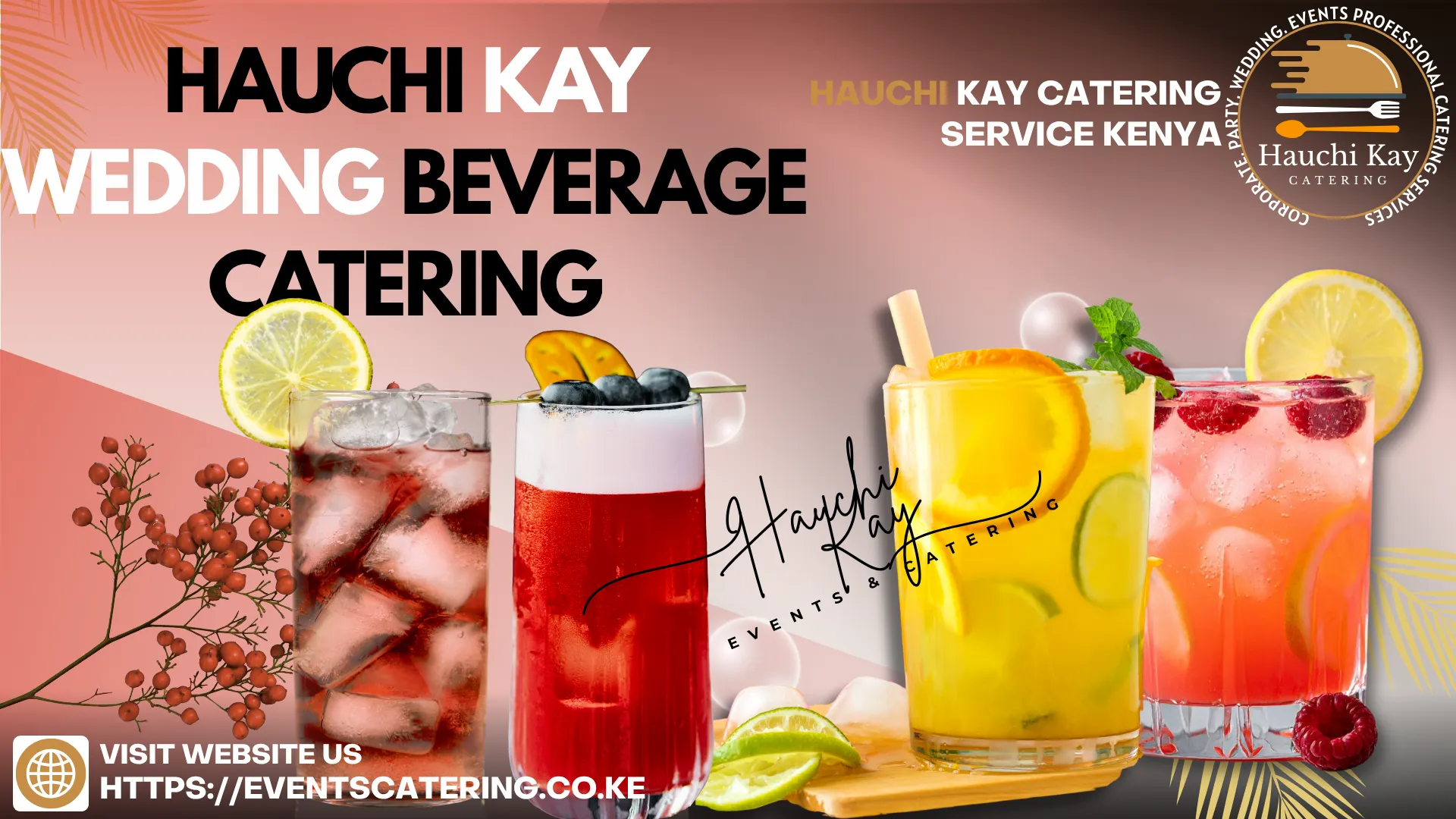 hAUCHI KAY Wedding beverage catering