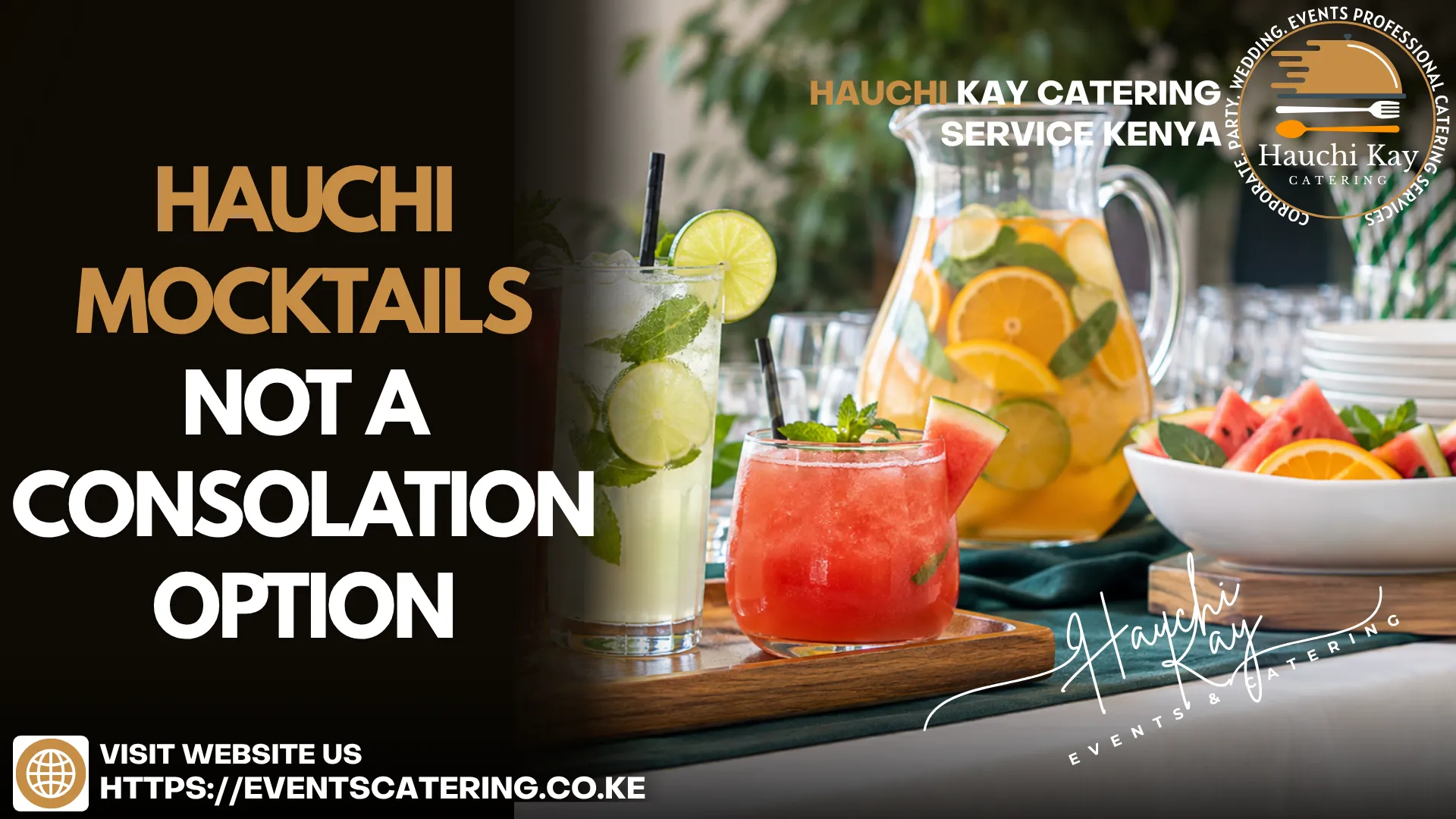 hauchi Mocktails Not a consolation option