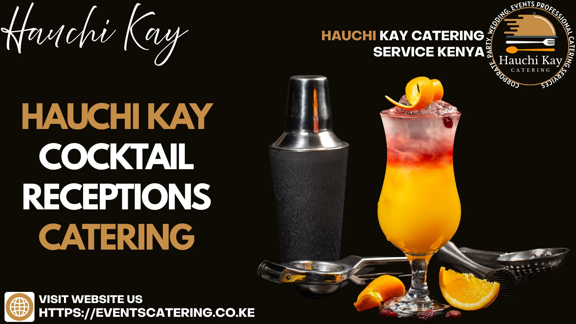 hauchi kay Cocktail Receptions catering