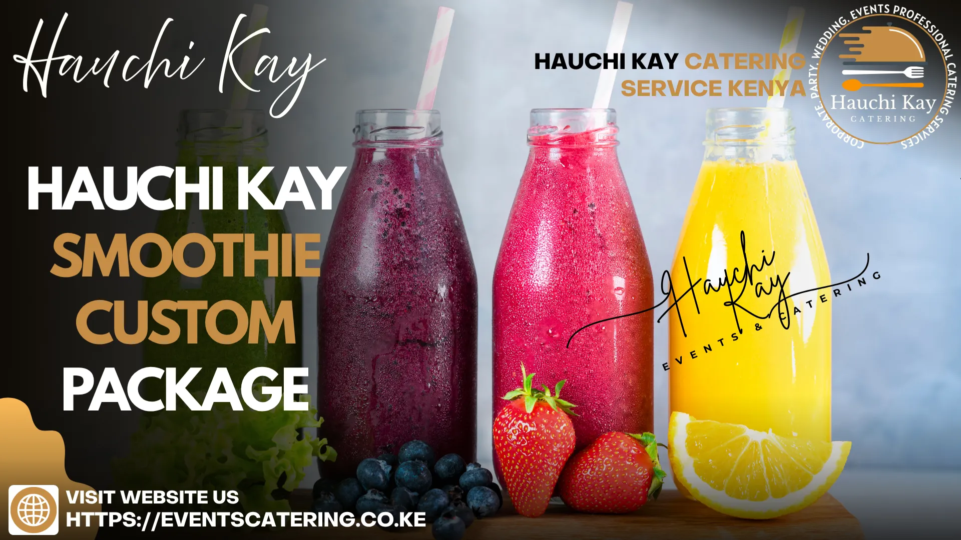 hauchi kay smoothie Custom package